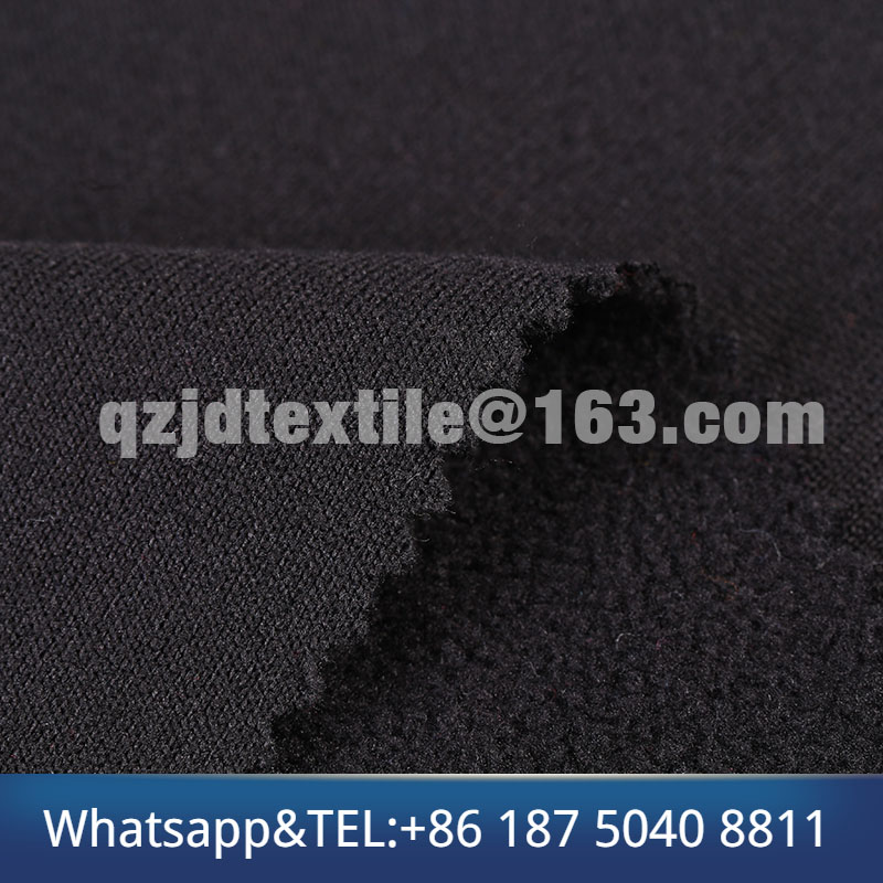 charcoal bamboo fleece fabric