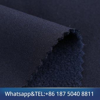 Stretch fleece fabric
