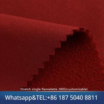 Stretch single flannelette